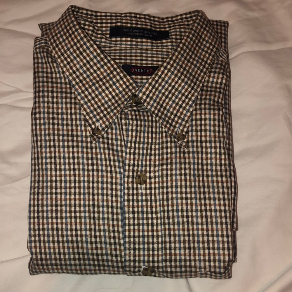 Men’s Overton Long Sleeve Shirt Gingham